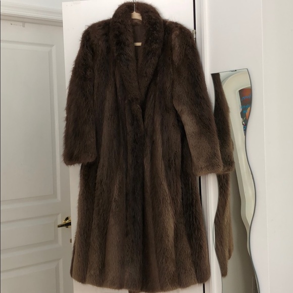 Miller & Berkowitz Jackets & Blazers - AUTHENTIC BEAVER FUR COAT MAKE AN OFFER💗